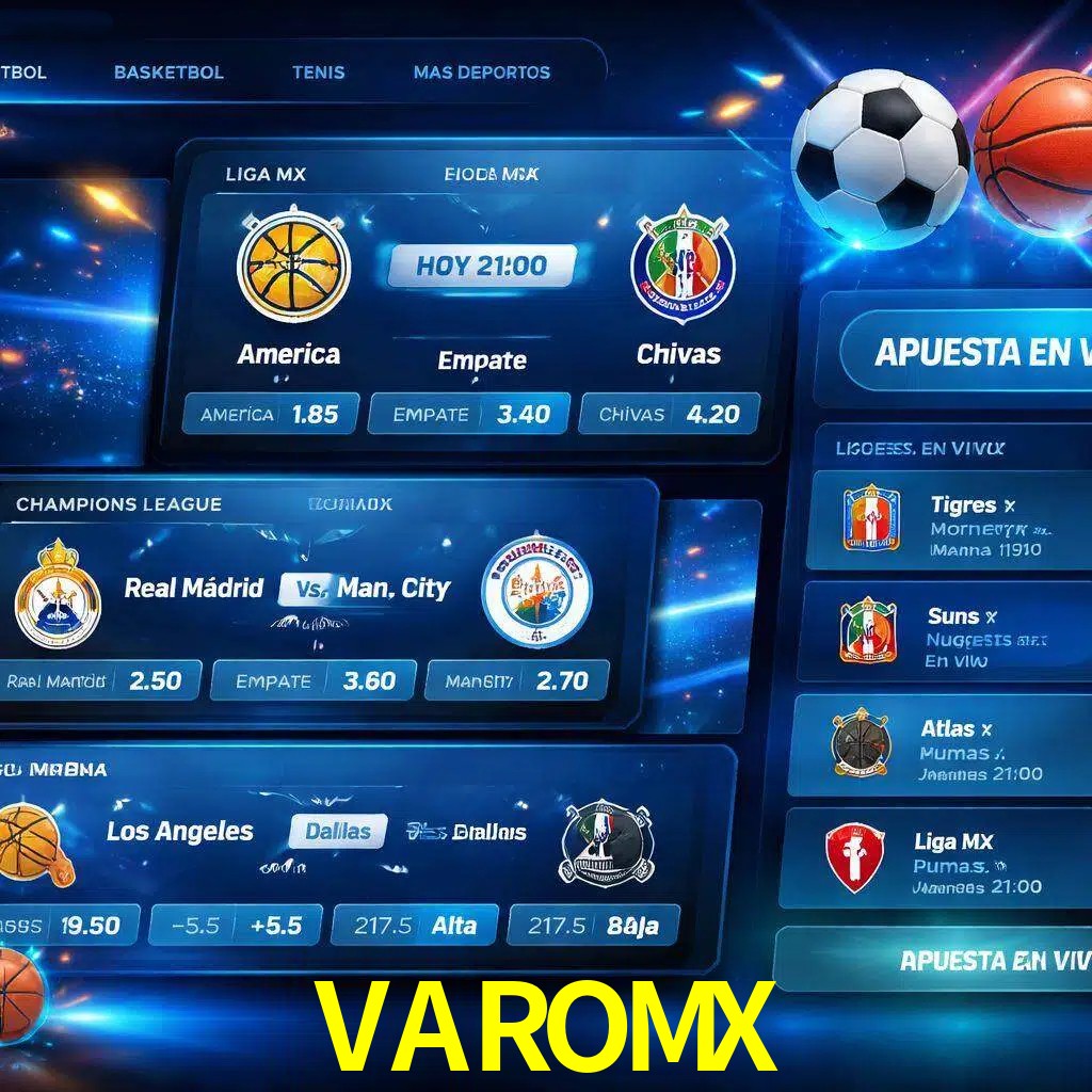 Mercados de apuestas deportivas VAROMX para jugadores en México